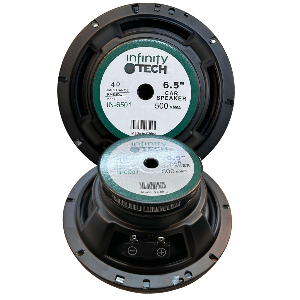 Componente Medios 6.5 Pulgadas + Tweeter 600W
