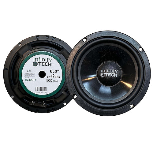 Componente Medios 6.5 Pulgadas + Tweeter 600W