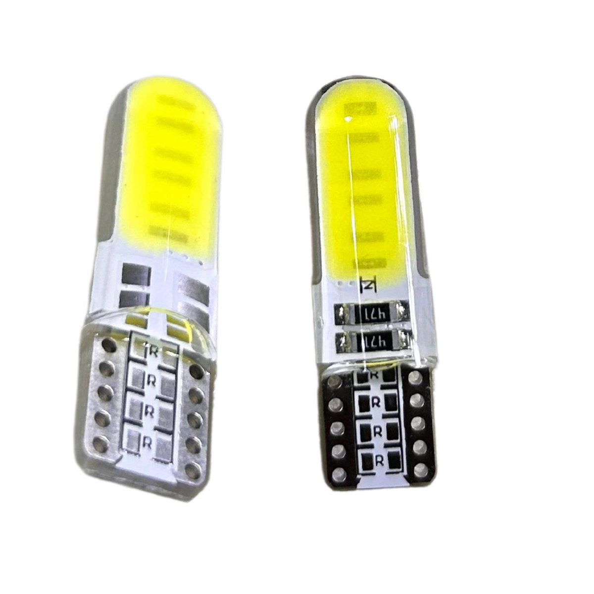 Lámpara LED Posición T10 6 LED Siliconado Chip COB 12V