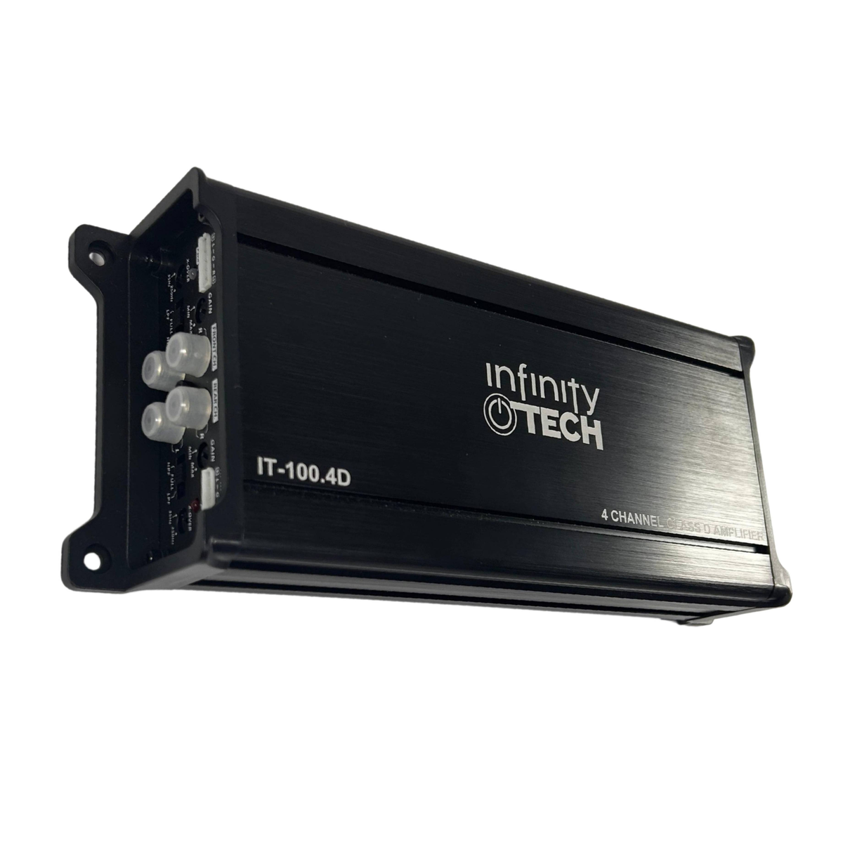 Amplificador Clase D 4 Canal X 100W 400 Rms Power 3200W