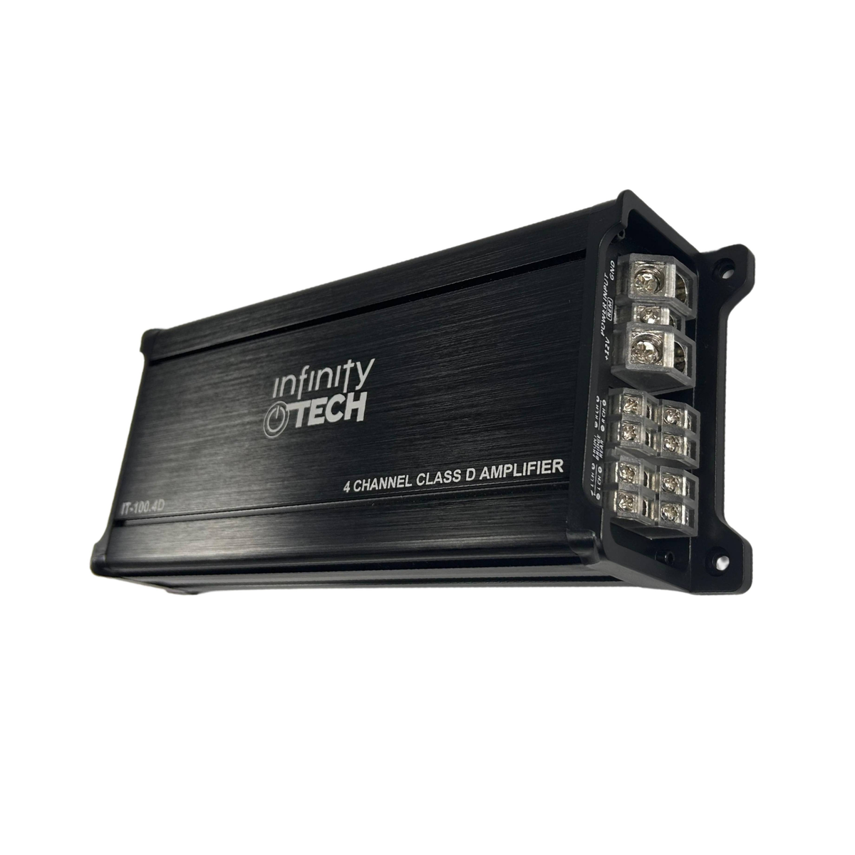 Amplificador Clase D 4 Canal X 100W 400 Rms Power 3200W