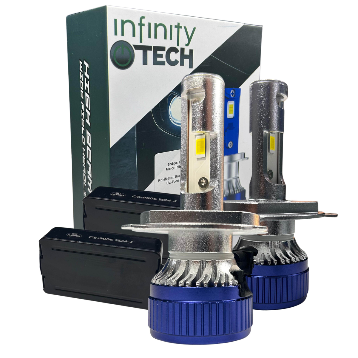 Cree LED C8 Con Chip CSP 12-24V Disipador Con Cooler Cambus