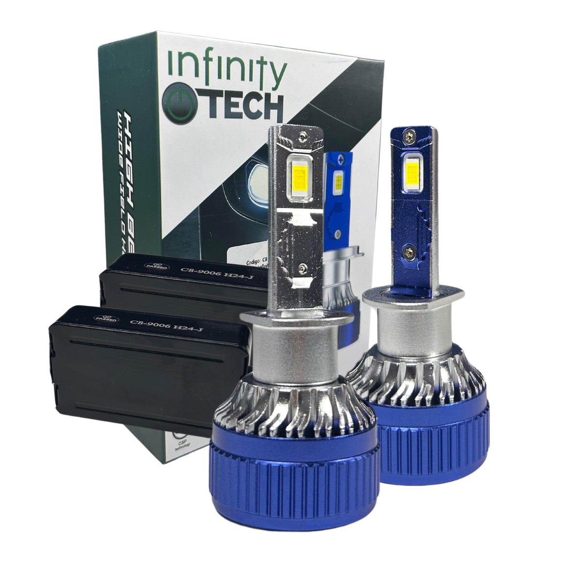 Cree LED C8 Con Chip CSP 12-24V Disipador Con Cooler Cambus