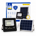 Reflector LED Solar Jortan 50W IP66 con Panel Solar y Control Remoto