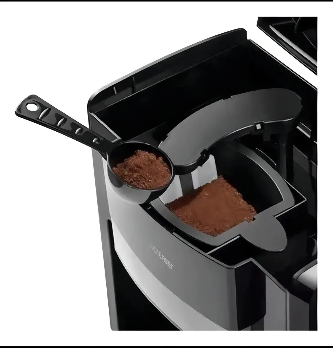 Cafetera Eléctrica Raf + 2 Tazas Color Negro