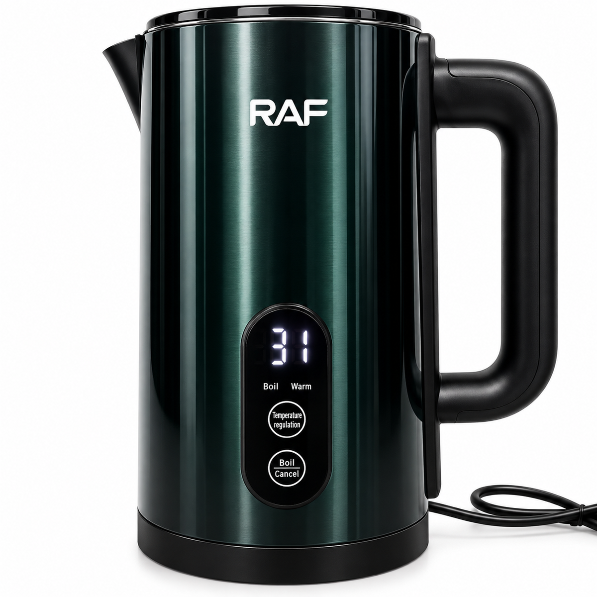Pava Eléctrica RAF R.7959 3L Control Digital - Gris Oscuro