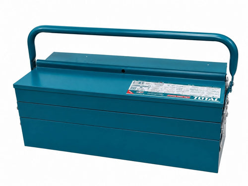 Caja De Herramientas Total 116 Piezas Con Caja Metálica