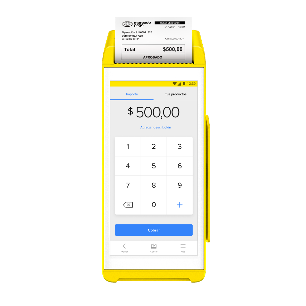 Lector Mercado Pago Point Smart 4g Táctil